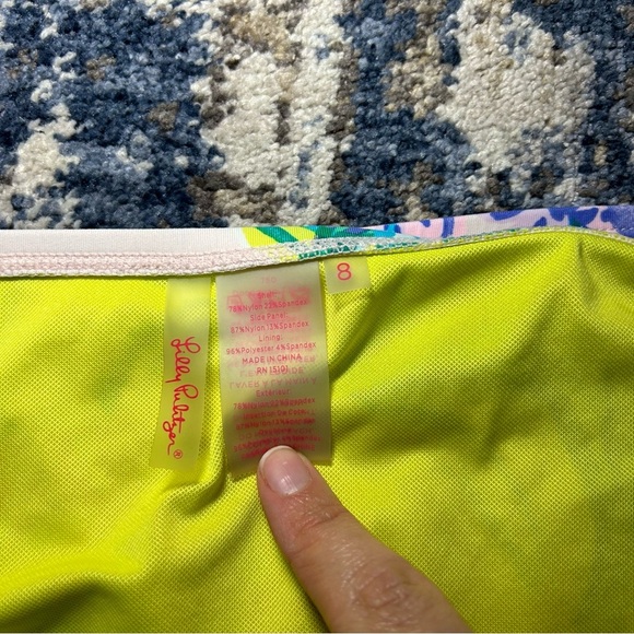 Lilly Pulitzer Lulo Tankini Top & Bottom Mermaid in the Shade Swimsuit Size 6/8 - Picture 14 of 16